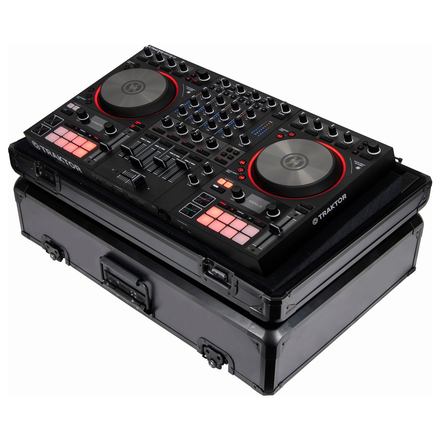 Odyssey KDJC3BL - Black KROM Universal Medium Size DJ Controller Carrying Case