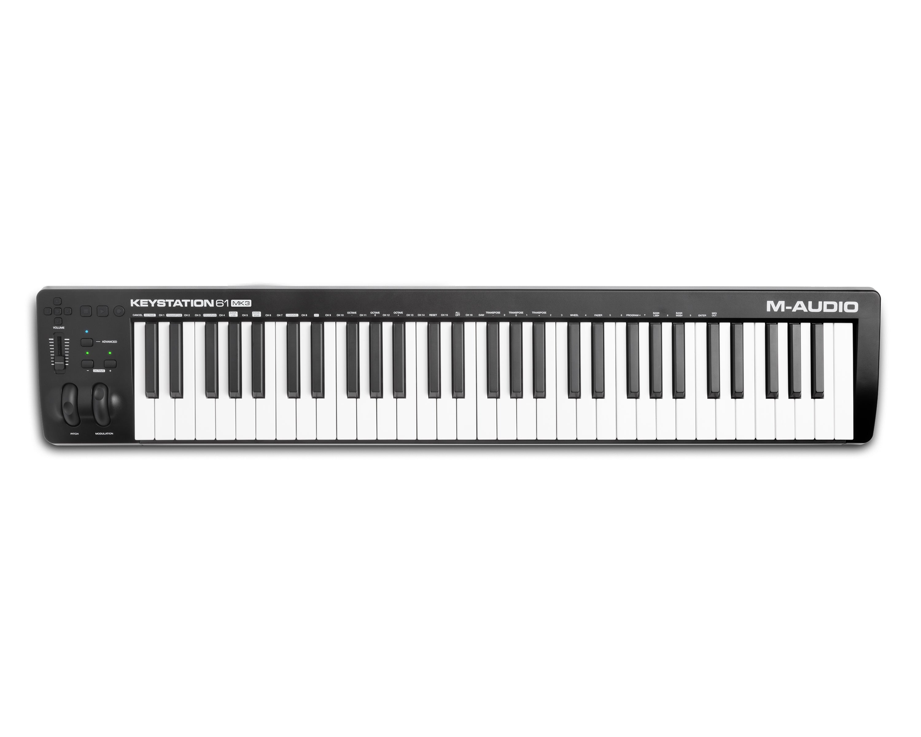 Keystation 61 MK3 61鍵 セミウェイト USB-MIDI M-Audio Keystation 61 MK3 61-Key Semi-Weighted USB MIDI Controller