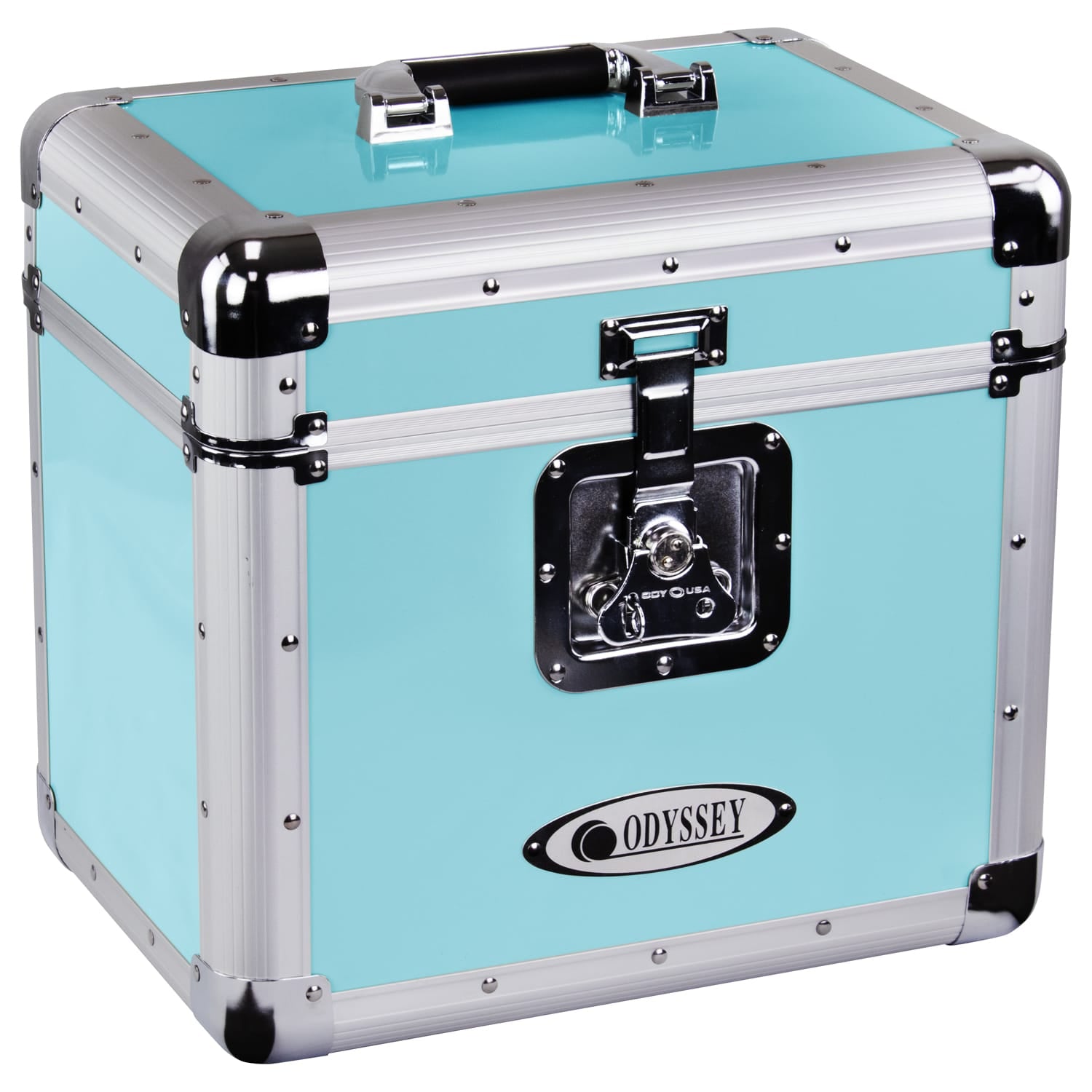 Odyssey KLP1-VINTAGEBLUE - Odyssey Vintage Series Blue 12" Vinyl Records or LP Case, Holds 70 PCS