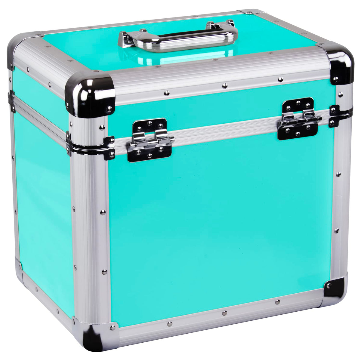 Odyssey KLP1-VINTAGETEAL - Vintage Series Teal 12" Vinyl Records or LP Case, Holds 70 PCS