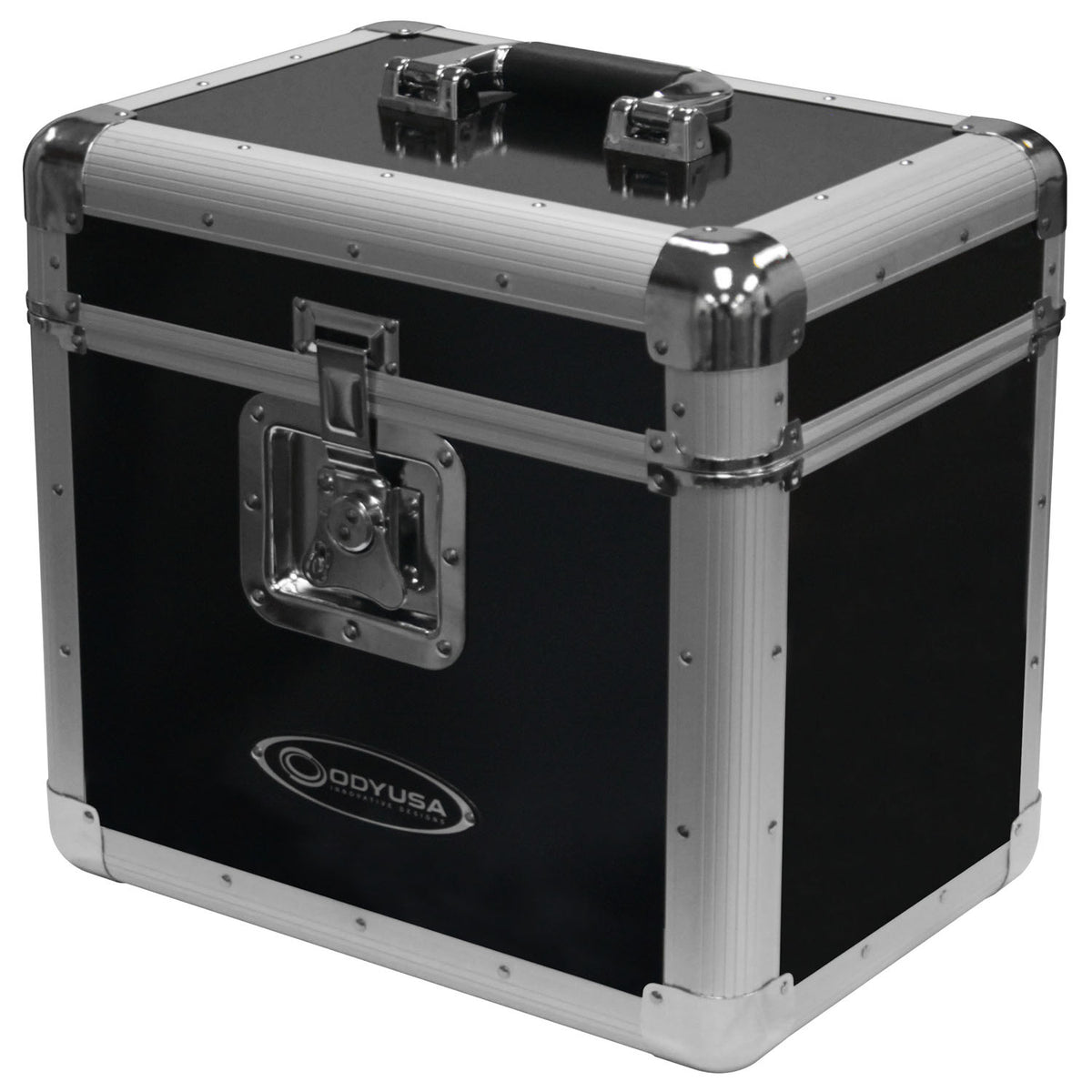Odyssey KLP1BLK - KROM Series Black Record / Utility Case for 70 12" Vinyl Records & LPs