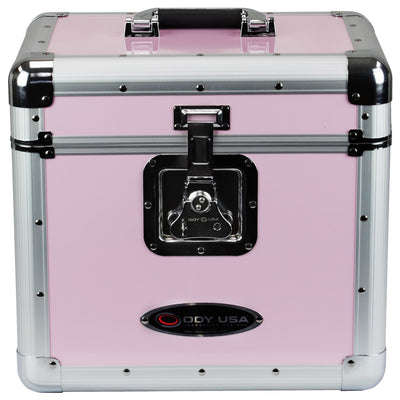 Odyssey KLP1PINK - KROM Series Pink Record / Utility Case for 70 12″ Vinyl Records & LPs