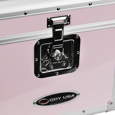 Odyssey KLP1PINK - KROM Series Pink Record / Utility Case for 70 12″ Vinyl Records & LPs