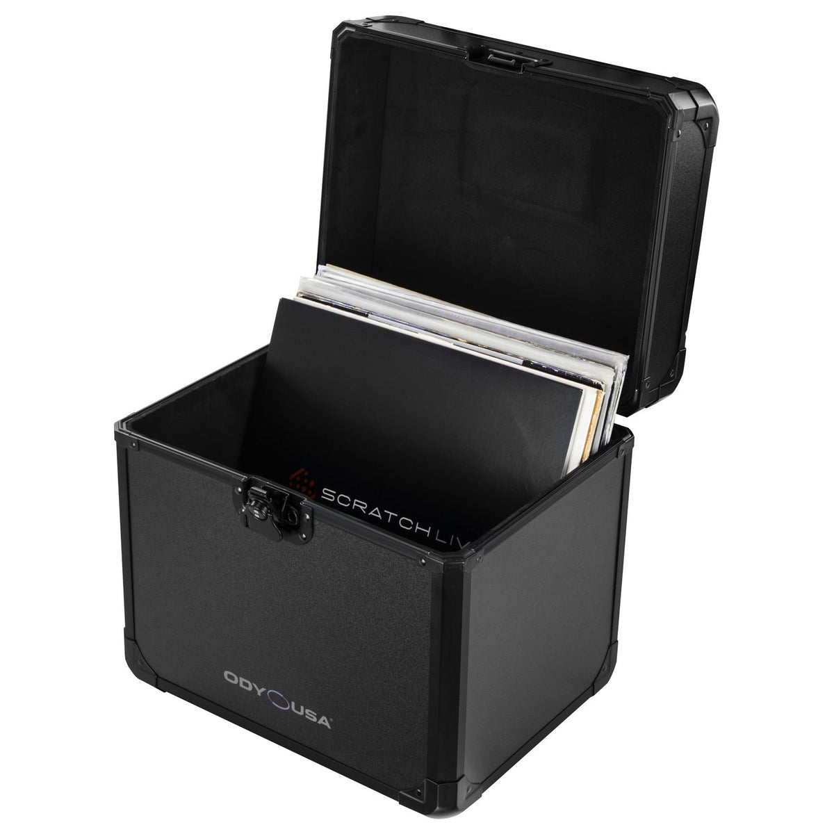 Odyssey KLP70BL - Black KROM Record / Utility Case for 70 12" Vinyl Records & LPs