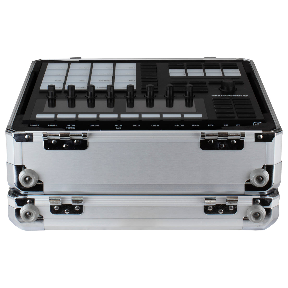 Odyssey KMASCHINEMK3SIL - KROM Series Silver Native Instruments Maschine MK3 Carrying Case