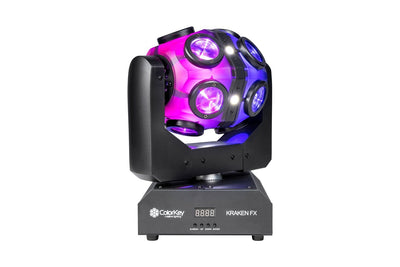 Colorkey Kraken FX - Energizing QUAD Color LED Effect Light with Built-in Blinder