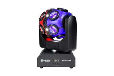 Colorkey Kraken FX - Energizing QUAD Color LED Effect Light with Built-in Blinder