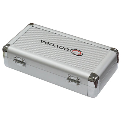 Odyssey KU4PFSD - KROM Series Silver Diamond 7.72" x 3" x 1.5" Interior Compact Utility Accessory Case