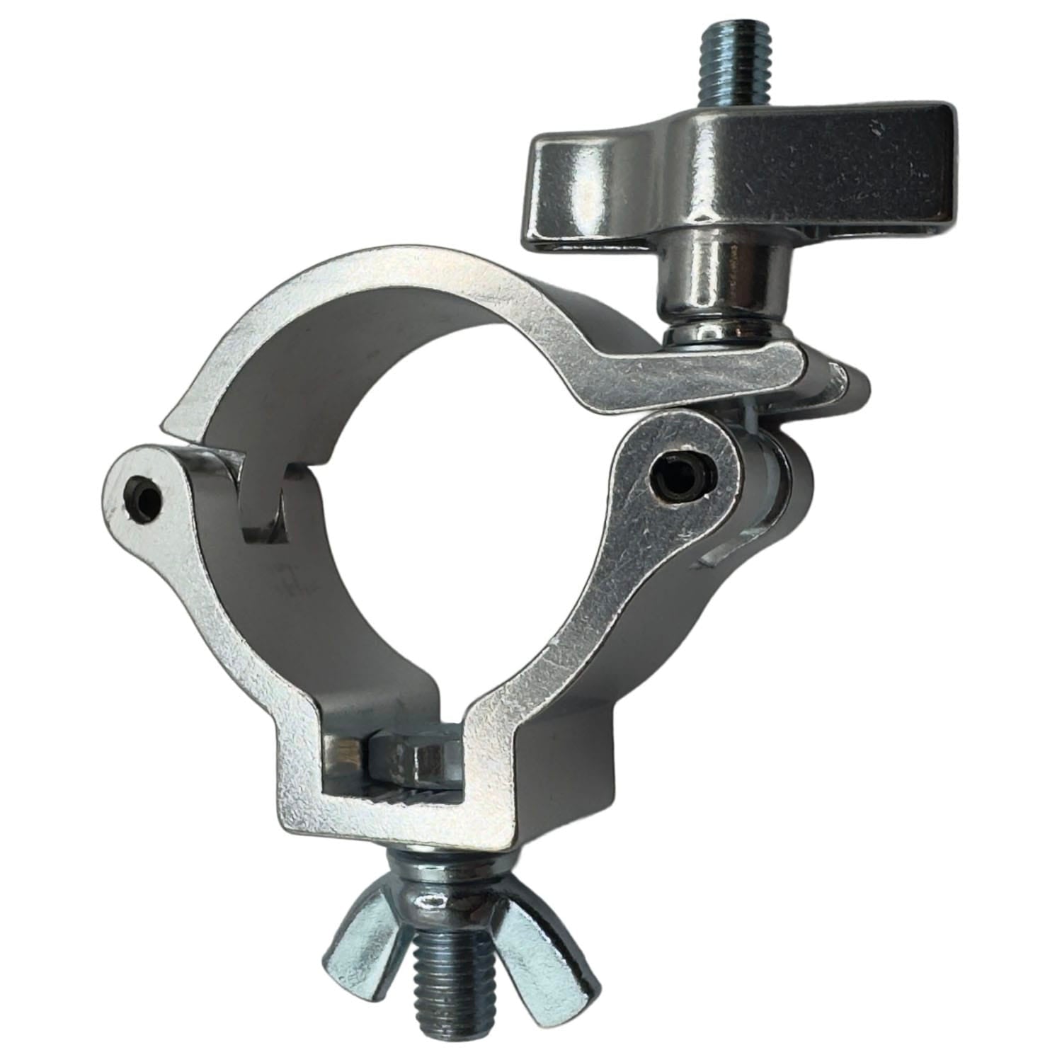 Odyssey LACML30 - Medium-Duty Coupler with Large Wing Nut, Fits 1.9-2" OD Tube, 165 lb Load, Polished Natural