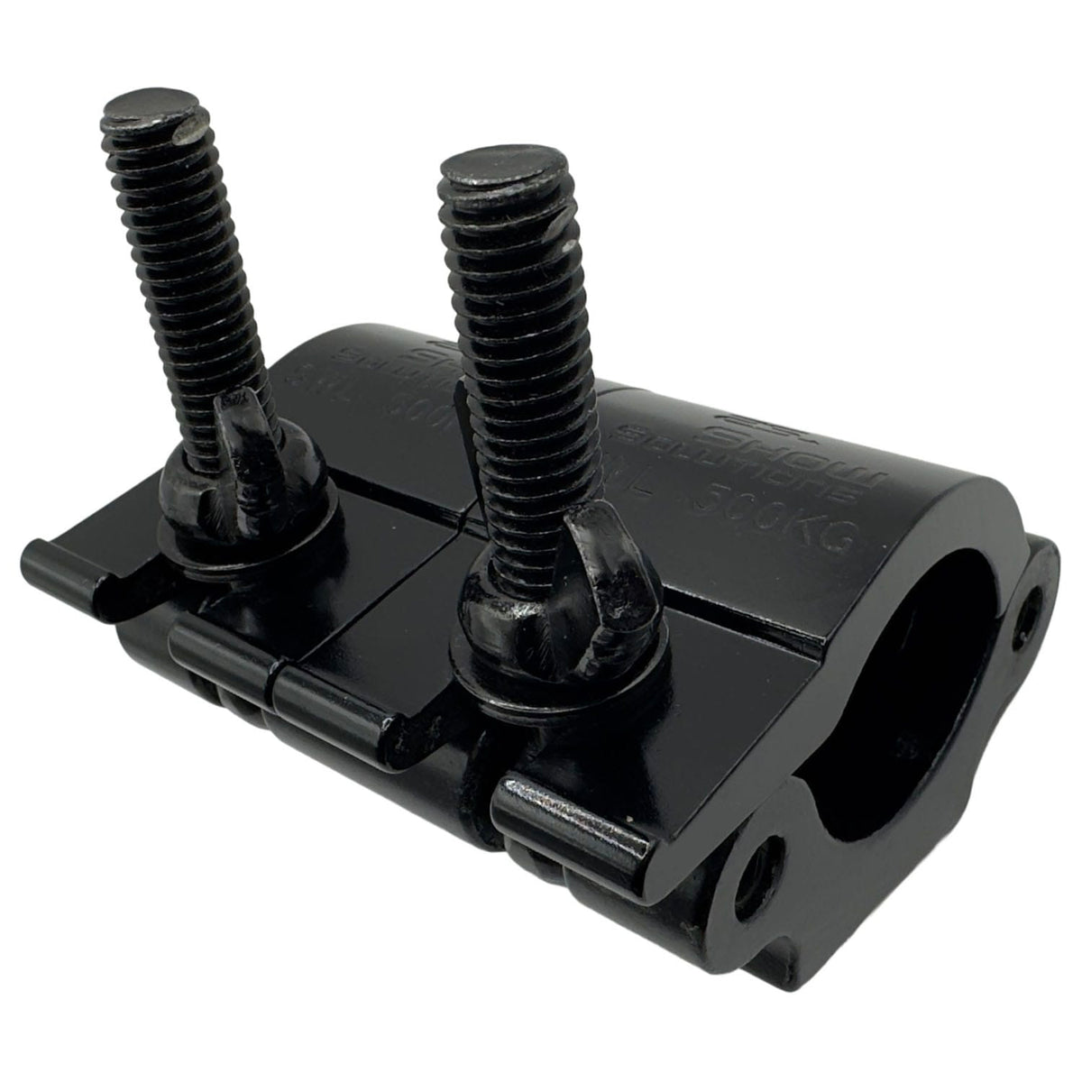 Odyssey LACP100B - Dual Pipe Clamp, Fits 1.5 - 2" Tube, 1102 lb Load Capacity, Anodized Black