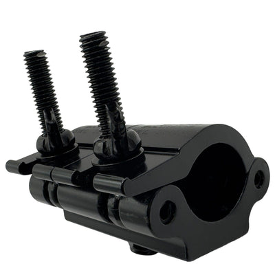 Odyssey LACP100B - Dual Pipe Clamp, Fits 1.5 - 2" Tube, 1102 lb Load Capacity, Anodized Black