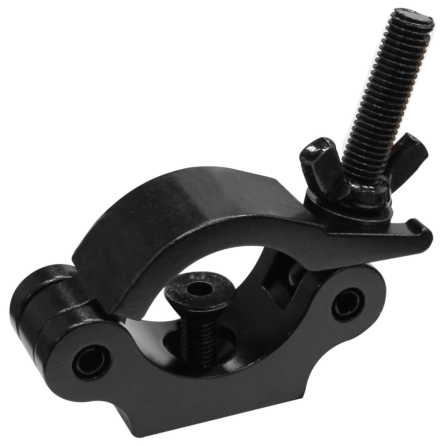 Odyssey LACP30RB - Pro Half Coupler with Round Neck Countersunk Bolt, Fits 2" Tube, 660 lb Load, Black