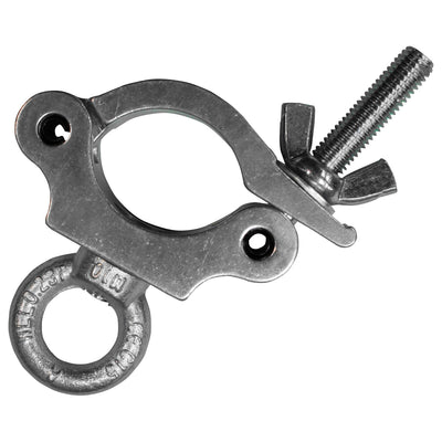 Odyssey LACPE30 - Pro Half Coupler with Eye Bolt, Fits 2" Tube, 660 lb Load, Polished Natural