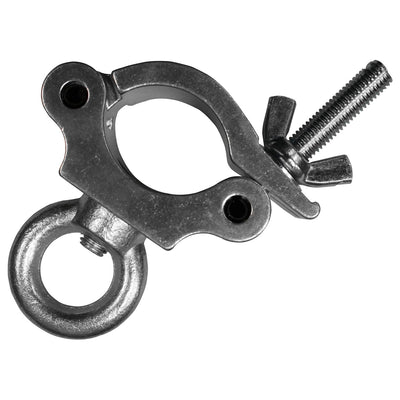Odyssey LACPE50 - Pro Half Coupler with Eye Bolt, Fits 2" Tube, 1100 lb Load, Polished Natural