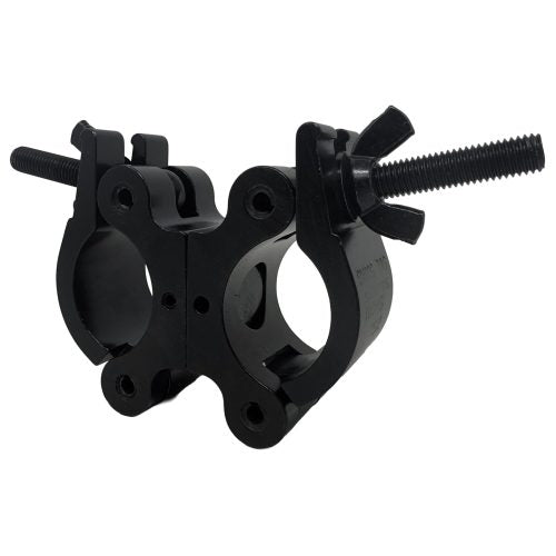 Odyssey LACSDP50B - Pro Swivel Dual Coupler, Fits 2" Tube, 1100 lb Load, Black