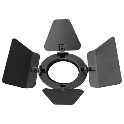 Odyssey LSPAR16BDB - Black Barn Door for Par 16 Odyssey Light Fixtures.