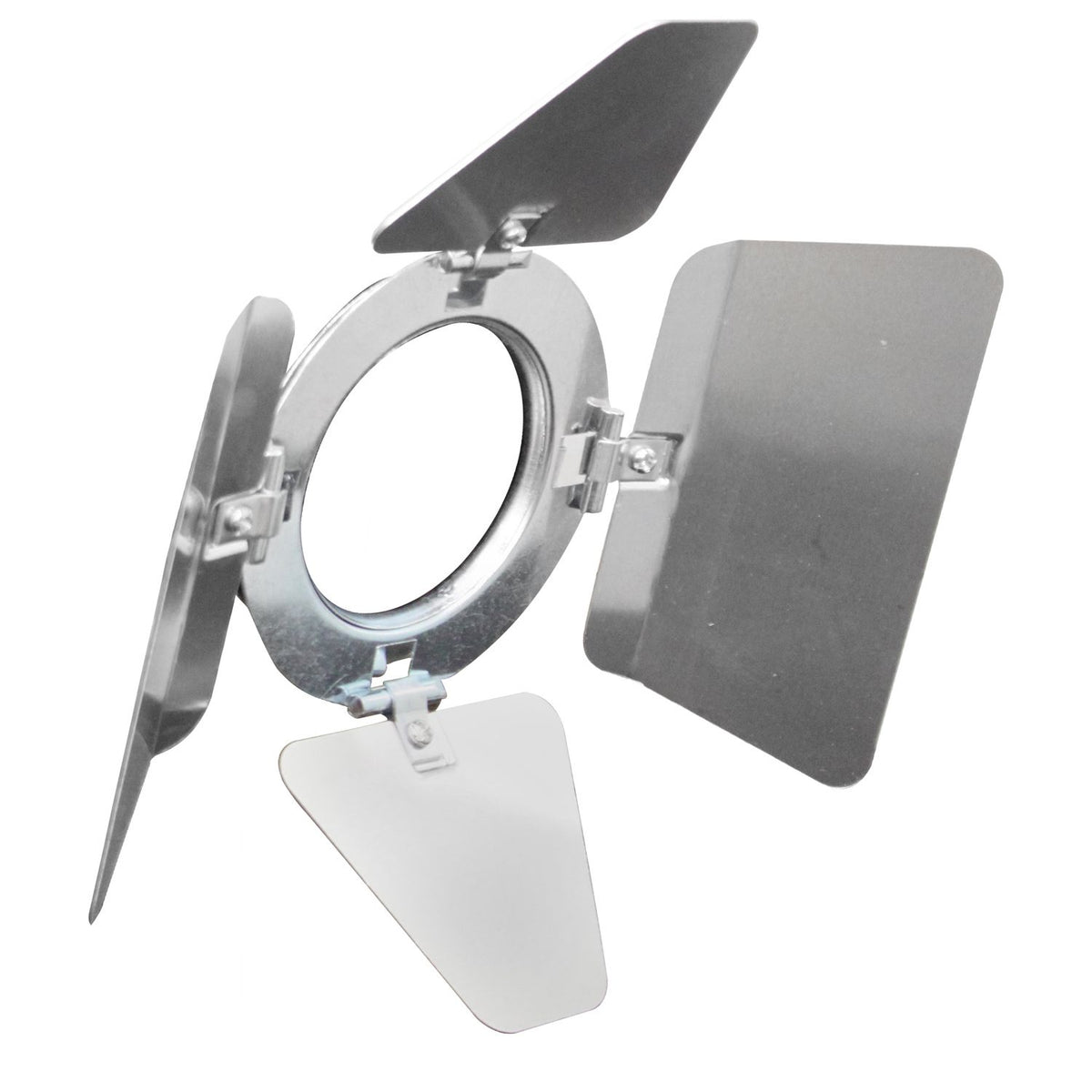 Odyssey LSPAR16BDP - Polish Aluminum Barn Door for Par 16 Odyssey Light Fixtures.