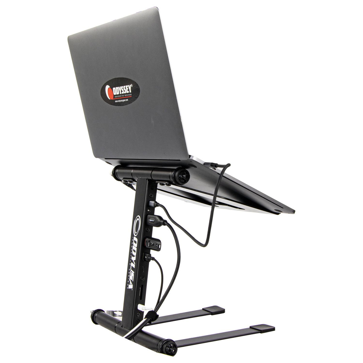 Odyssey LSTAND360PH - Odyssey Smart Laptop Stand with High Speed 3.2 Media Hub.