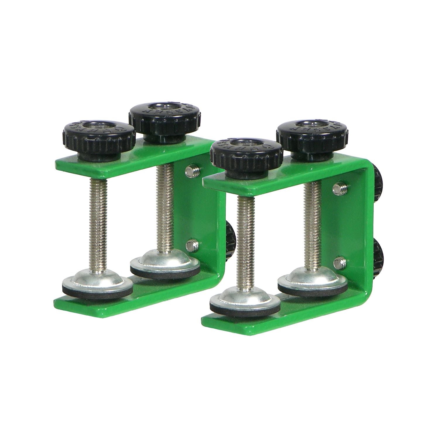 Odyssey LSTANDCLAMPSGRN - Designer DJ Series Green Table/case L-Stand Clamps