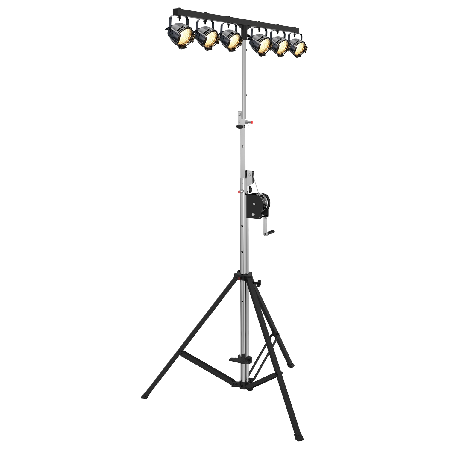 Odyssey LTBAR59 - Lighting Bar - Holds 6 Lighting Fixtures