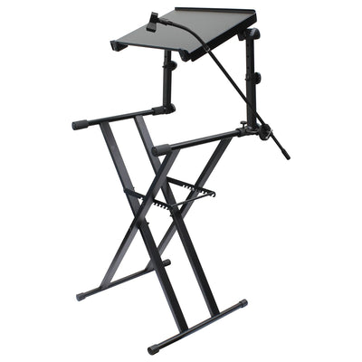 Odyssey LTBXS2CPMICB - Black Mic Boom Arm for Dual Tier X-Stands