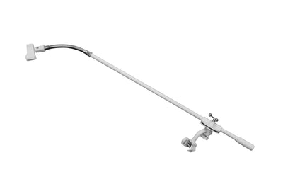 Odyssey LTBXS2MTCPWHT - X-Stand Combo Pack Dual Tier Heavy-Duty Folding Stand with Microphone Boom and Laptop/Gear Shelf
