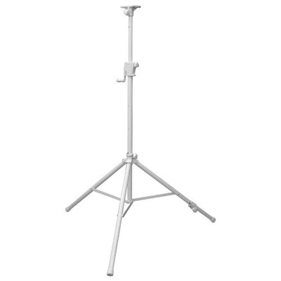 Odyssey LTS1APROWHT - 8.5' White Single Adjustable Leg Tripod Stand with Height Adjustable Crank