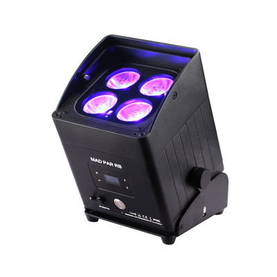 JMAZ MAD PAR RB - 80W RGBAL+C LED Swappable Battery Powered Outdoor Uplight