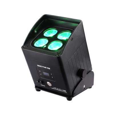 JMAZ MAD PAR RB - 80W RGBAL+C LED Swappable Battery Powered Outdoor Uplight