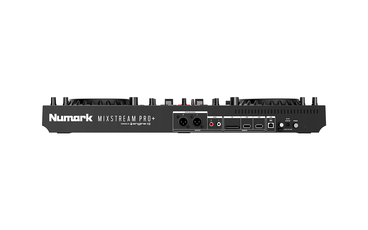 Numark Mixstream Pro+ - Standalone Streaming DJ Controller with Amazon Music