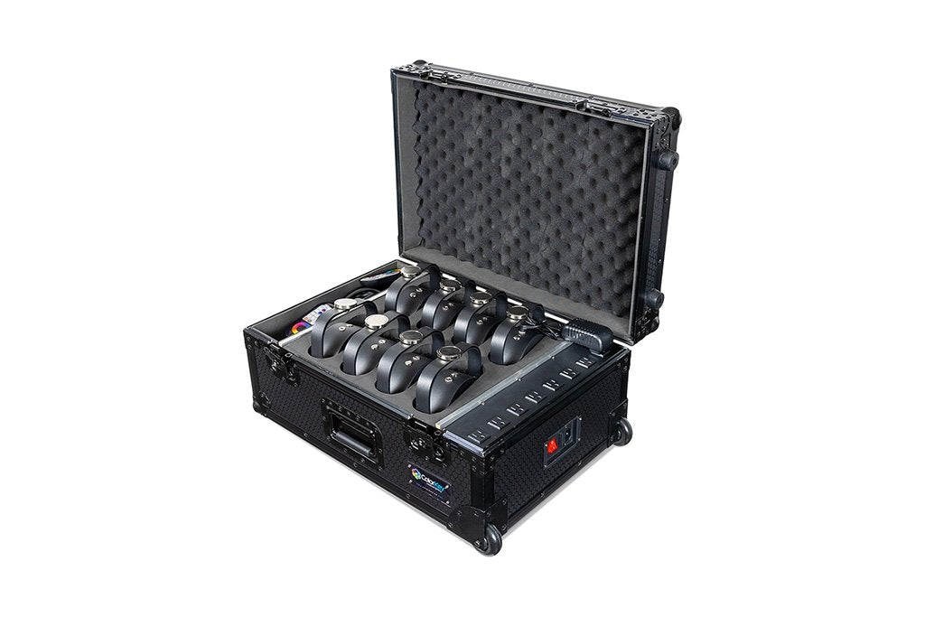 Colorkey MobilePar HEX 5 - 8-Pack MobilePar HEX 5 With Charging Road Case