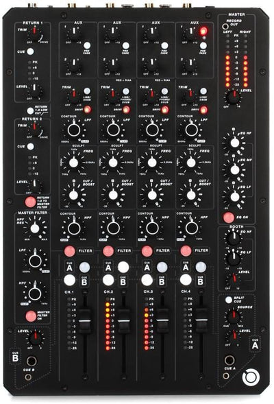 PLAYdifferently Model 1.4 - 4-Channel Premium Analog DJ Mixer