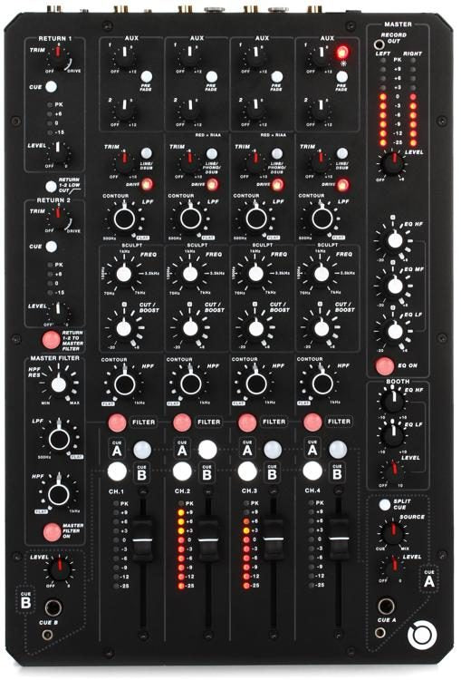PLAYdifferently Model 1.4 - 4-Channel Premium Analog DJ Mixer
