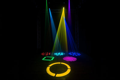 Colorkey Mover Spot 150 - 2x Moving Head Bar with Pixel Control and RGB Strip Effects with Case Trolley