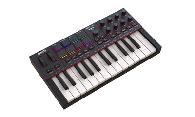 Akai MPK Mini IV - Compact Keyboard and PAD/MIDI Controller (Black)