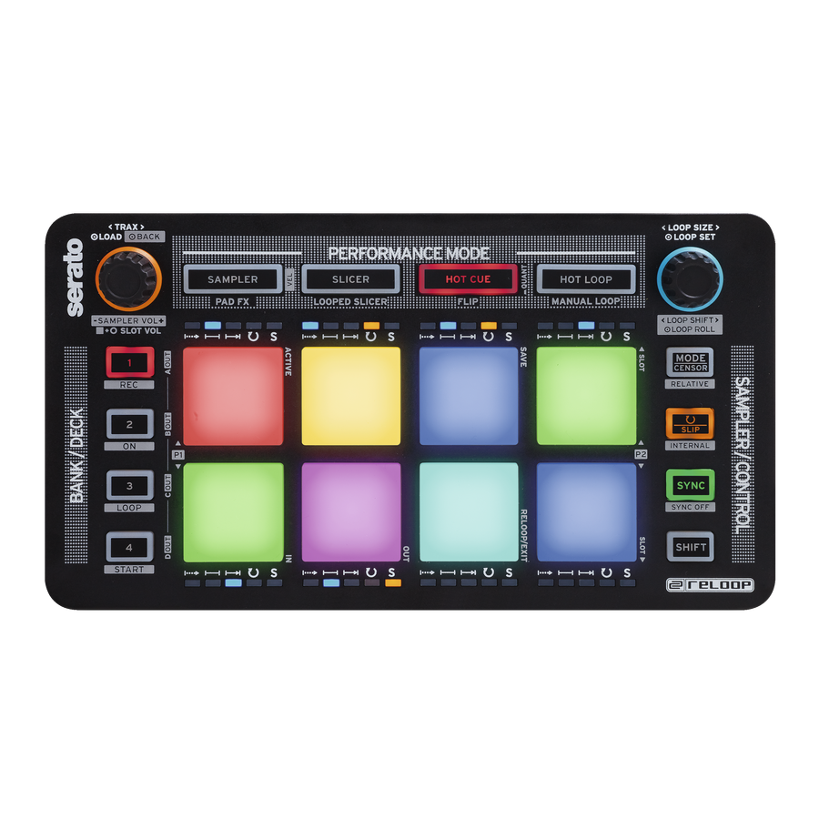 Reloop NEON - USB pad controller for Serato DJ