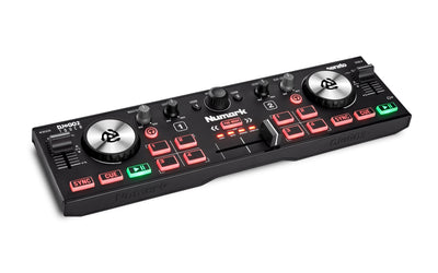 Numark DJ2GO2 Touch - Pocket DJ Controller with Capacitive Touch Jog Wheel