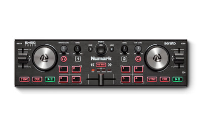 Numark DJ2GO2 Touch - Pocket DJ Controller with Capacitive Touch Jog Wheel