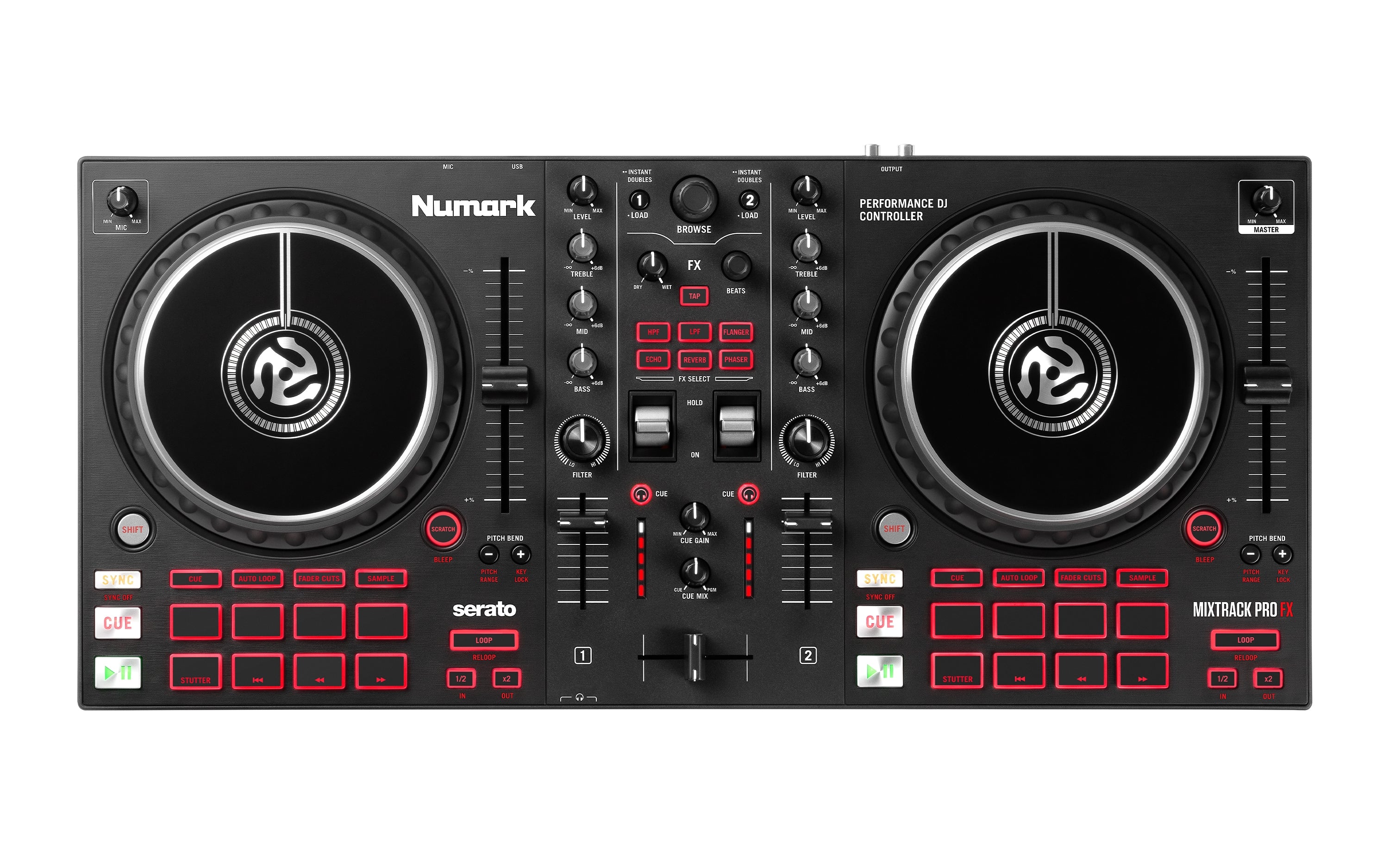 Numark Mixtrack Pro FX - 2 Deck DJ Controller