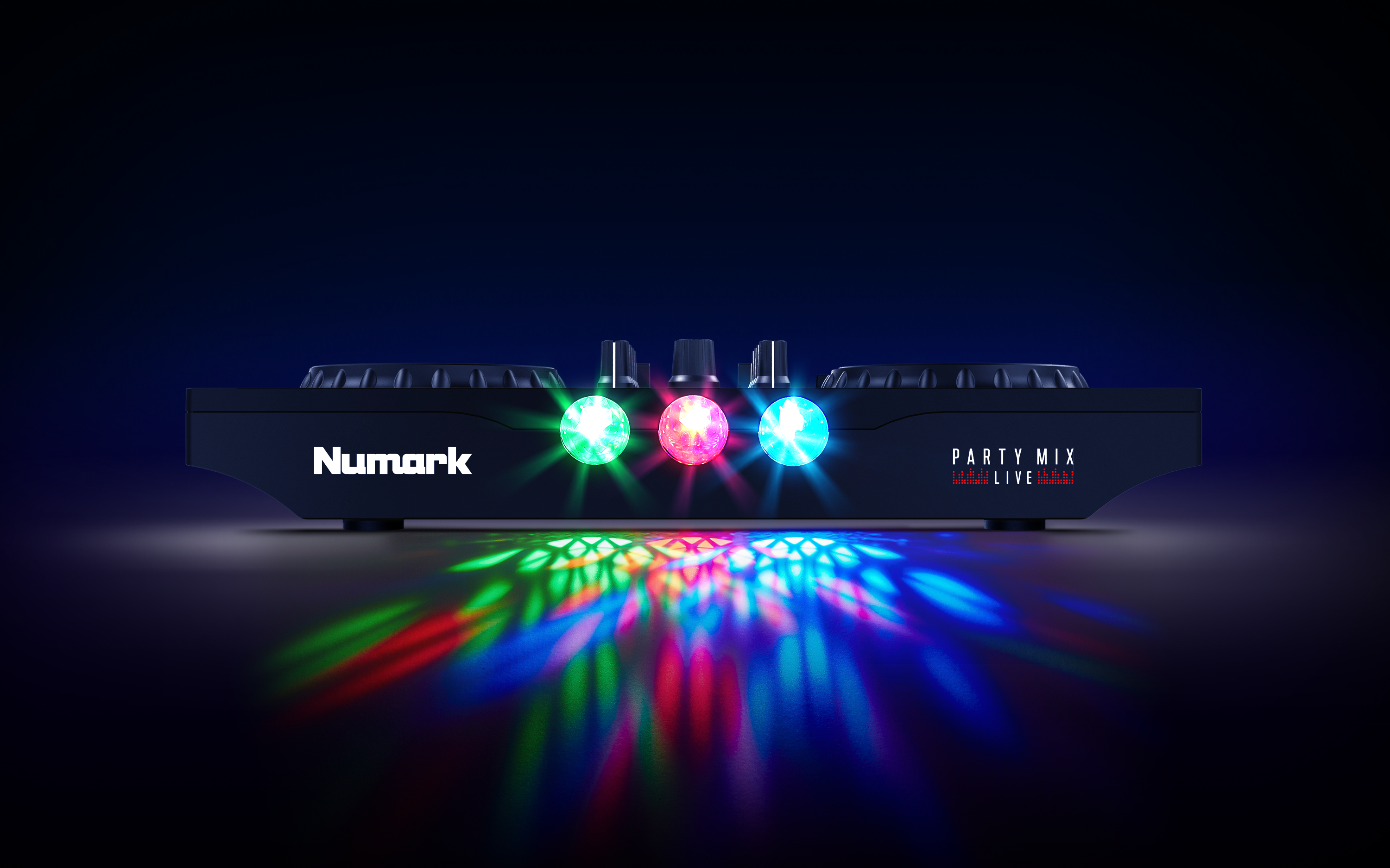 Numark Party Mix Live - DJ Controller with Built-In Light Show and Speakers