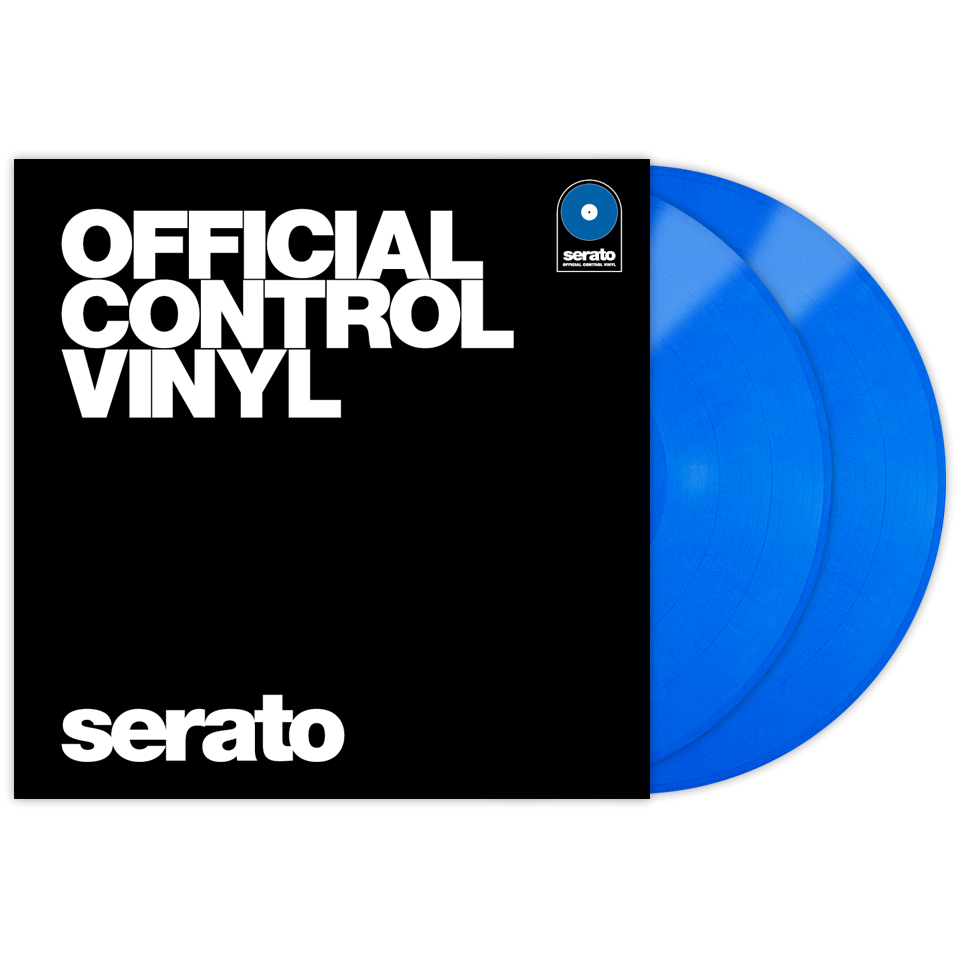 Serato Performance Series 12" Control Vinyl (Pair, Blue)
