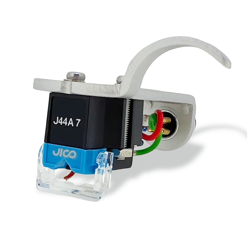 JICO OMNIA J44A 7 - [J-AAC0616] DJ Improved SD Cartridge Mounted on Silver Jico Headshell