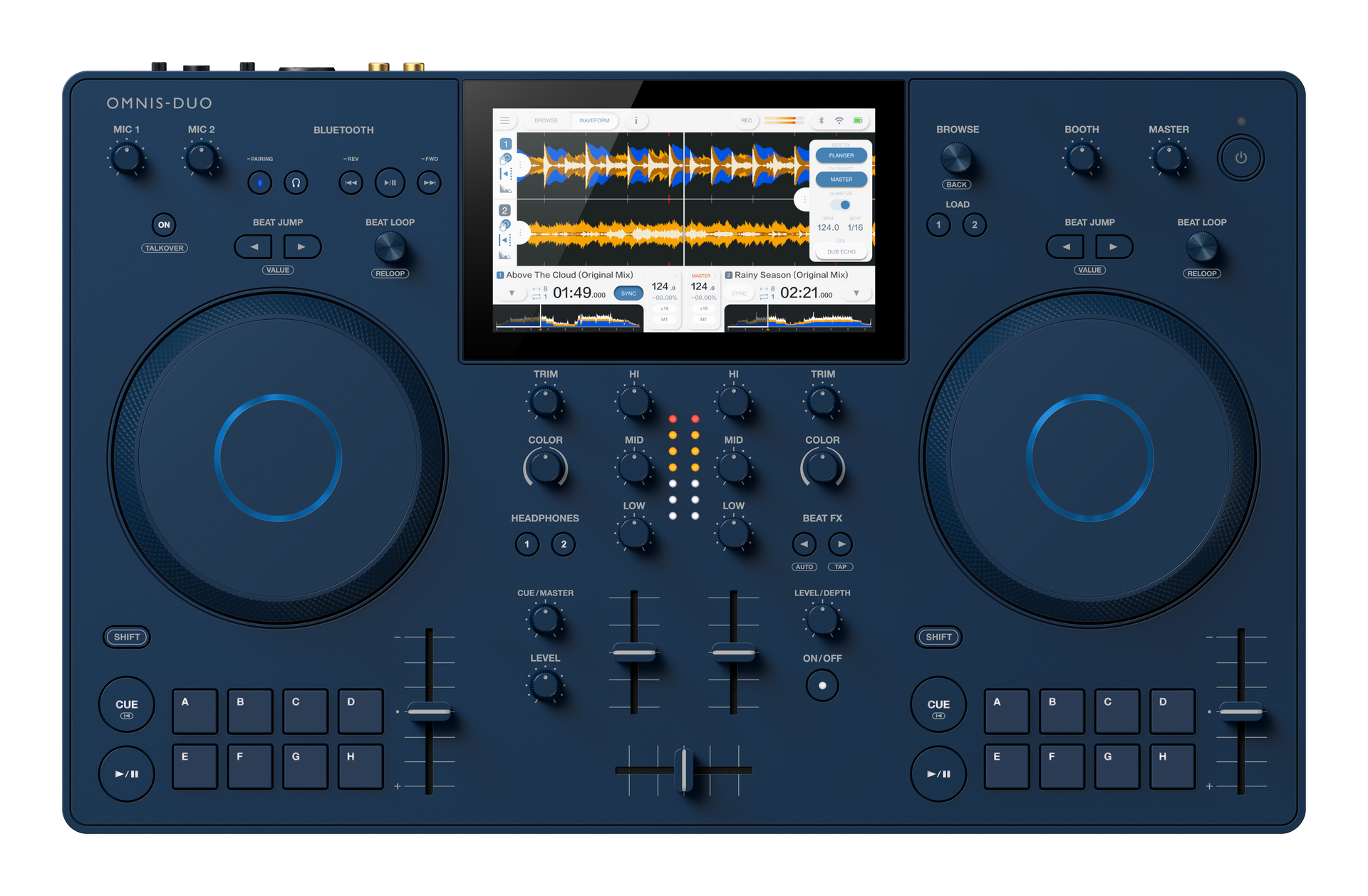 OMNI-DUO DJコントローラー 専用バッグ付 AlphaTheta OMNIS-DUO Portable All-in-One DJ System | The DJ Hookup