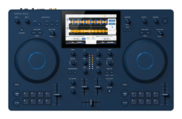 AlphaTheta OMNIS-DUO Portable All-in-One DJ System | The DJ Hookup