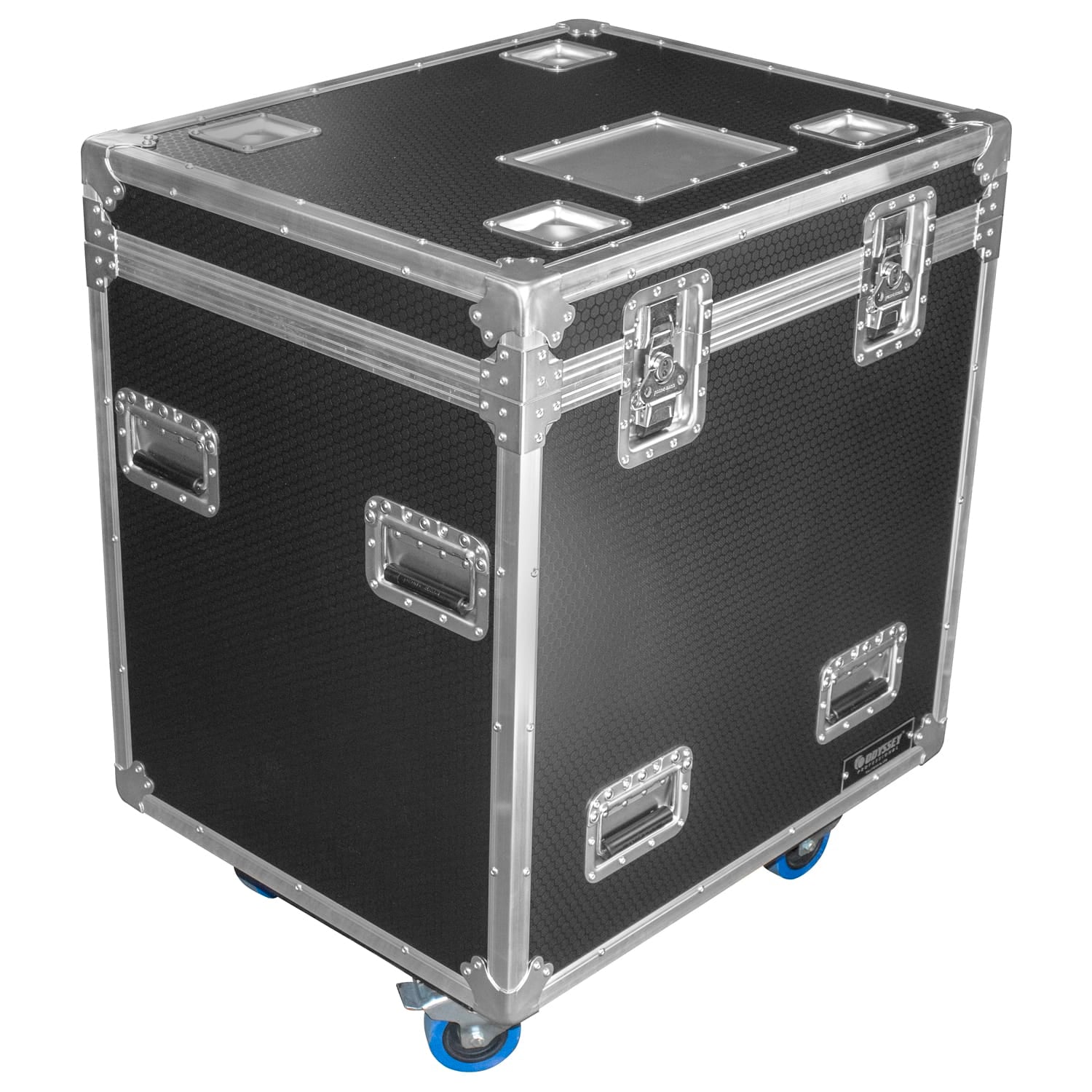Odyssey OPT302436WPT1 - Odyssey Professional 30" x 24" x 36" Black Hex Board Utility Tour Trunk Case with Caster Wheels.