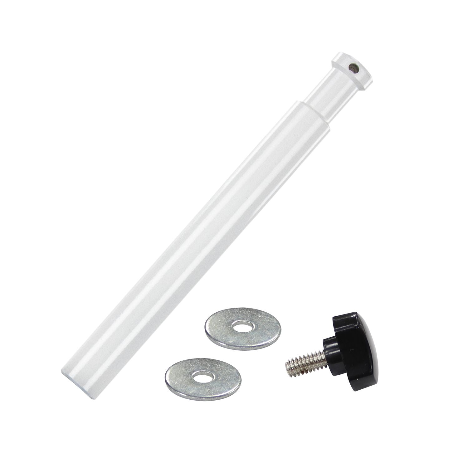 Odyssey PBBABYPIN6WHT - White 6" Long 5/8" Baby Pin Majestic Photo Booth Flash Mount.