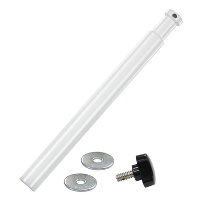 Odyssey PBBABYPIN9WHT - White 9" Long 5/8" Baby Pin Majestic Photo Booth Flash Mount.