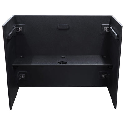 Odyssey PDJBOOTH483824BLACK - Odyssey Wood Werks Facade-Style Folding DJ Booth - Black.