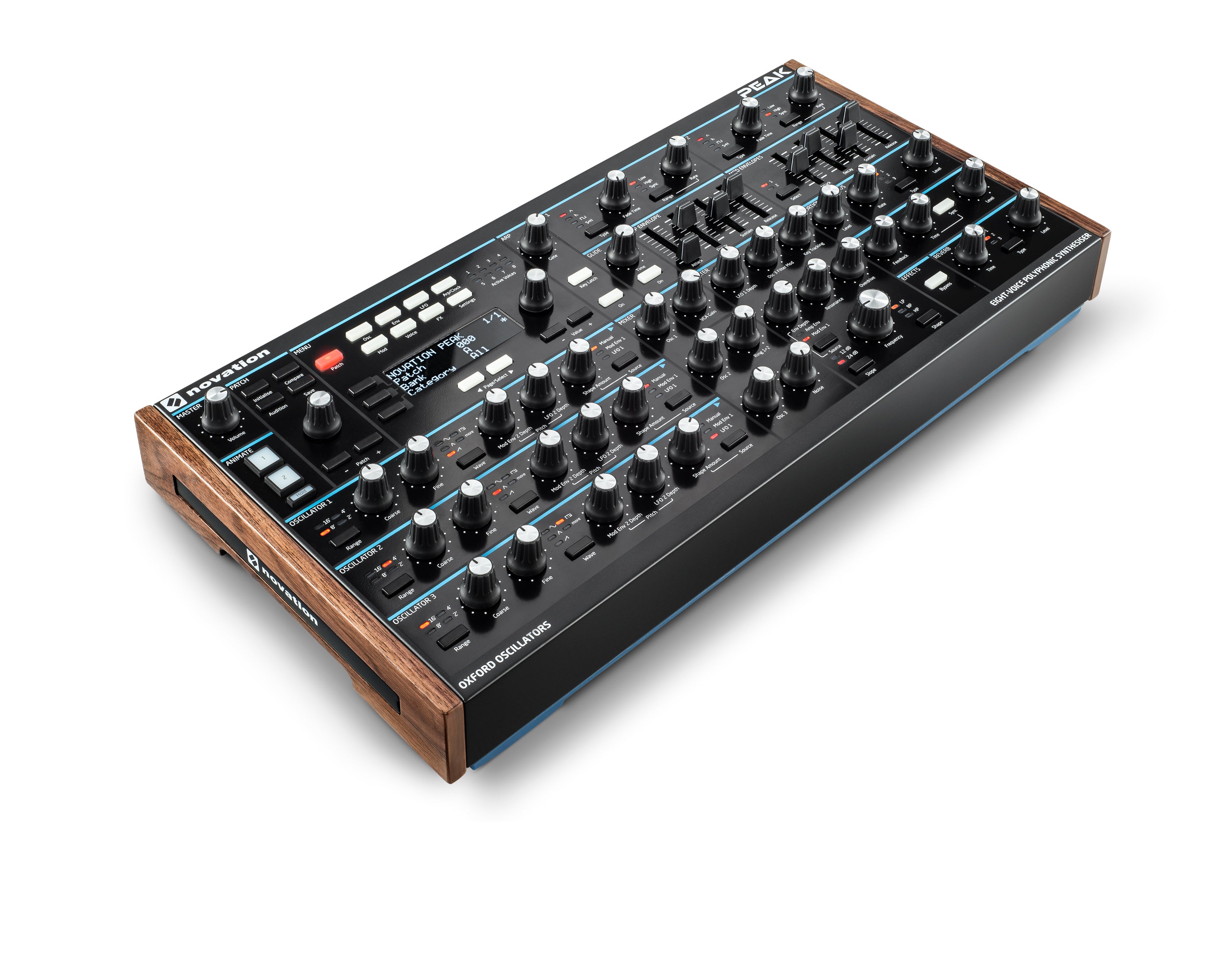 Novation Peak シンセサイザー Novation Peak 8-Voice Polyphonic Synthesizer | The DJ Hookup