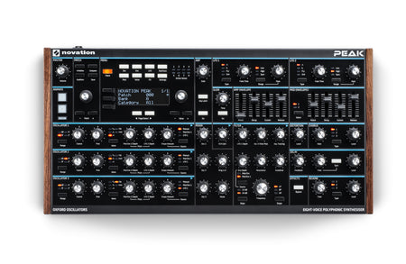 Novation Peak 8-Voice Polyphonic Synthesizer | The DJ Hookup